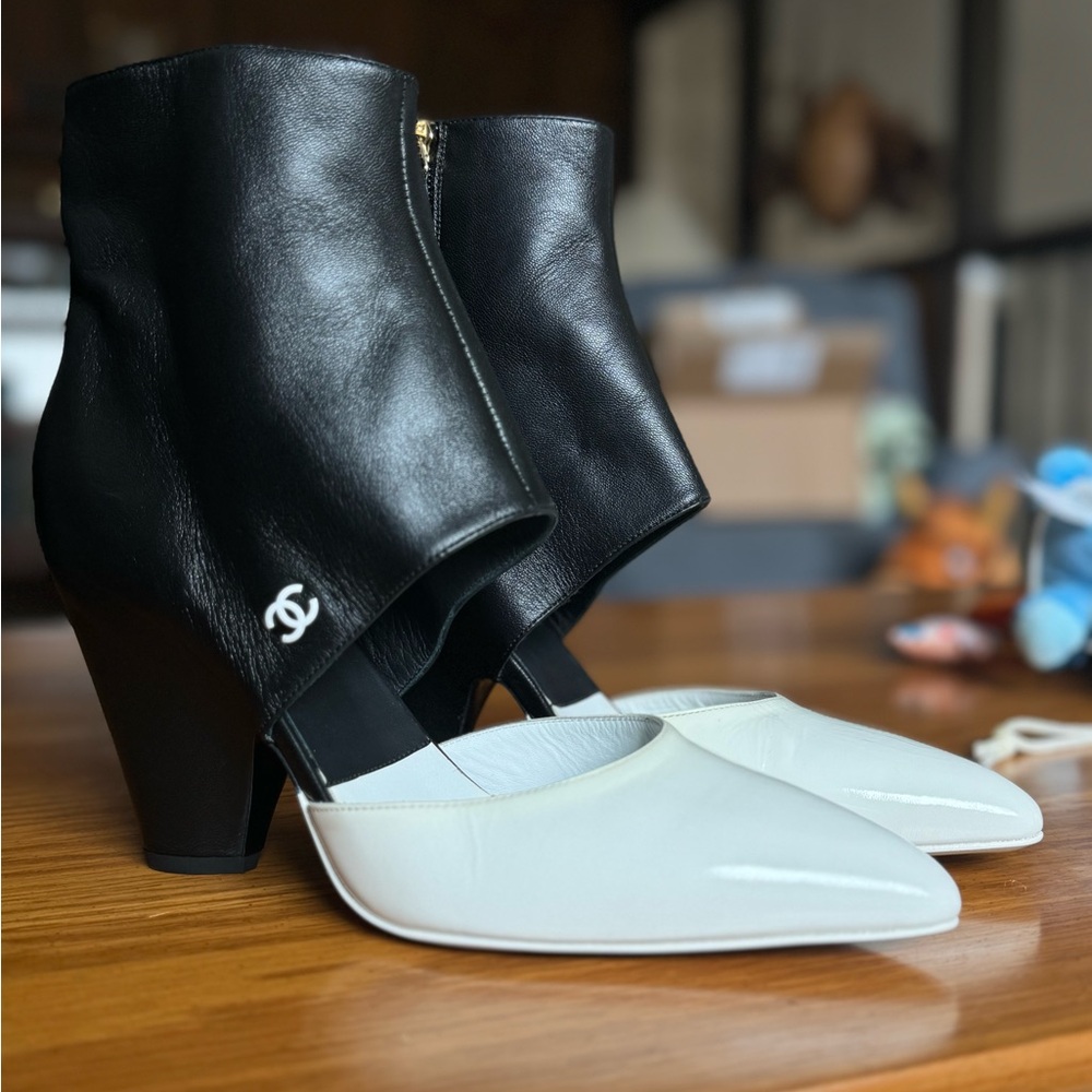 Chanel Booties - 2020 Interlocking CC Logo Boots